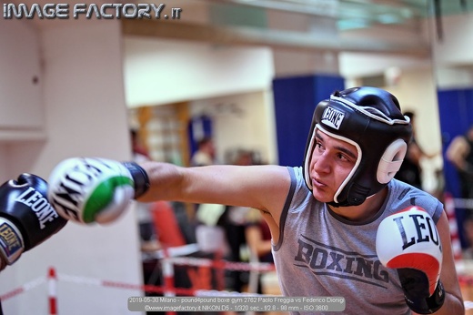 2019-05-30 Milano - pound4pound boxe gym 2762 Paolo Freggia vs Federico Dionigi